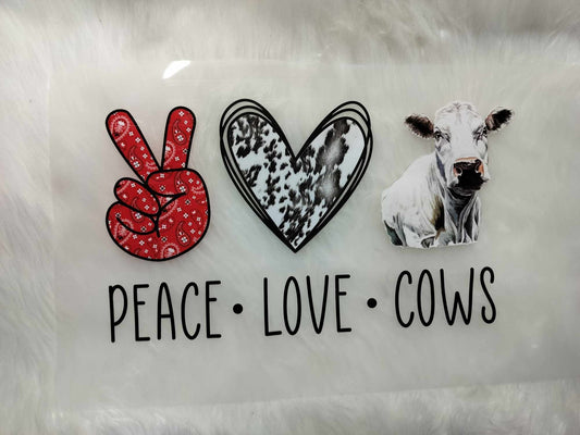 Peace Love Cows